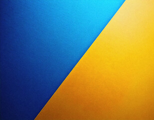 Yellow blue flag-colored textured abstract vertical background 