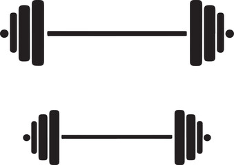 set of dumbbell weights