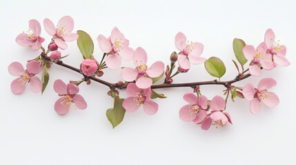 Fototapeta premium Delicate Pink Blossoms in Springtime