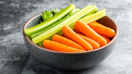 Celery and Carrots Snack: A Healthy and Delicious Treat