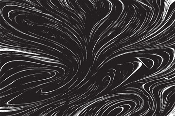 Elegant Abstract Wavy Texture with Flowing White Lines