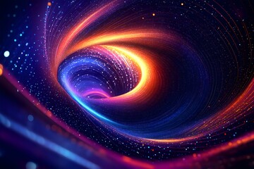 Obraz premium Abstract Technology Background Showcasing a Digital Circuit, Glowing Connections, and Futuristic Data Flow