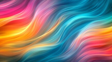 Obraz premium Abstract, colorful background with brush strokes