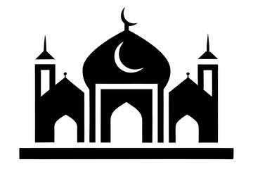 taj mahal silhouette