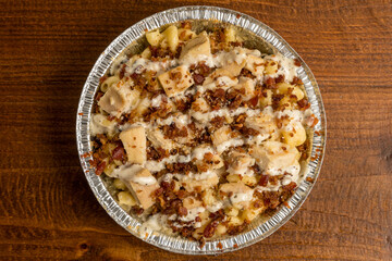 Chicken, bacon and ranch macaroni and cheese