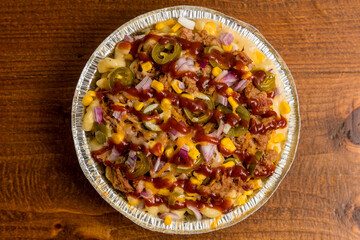 Pulled pork macaroni and cheese