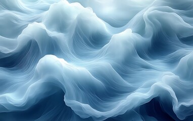 Obraz premium Abstract blue wave texture background.
