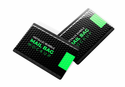 Two Metallic Packing Bags