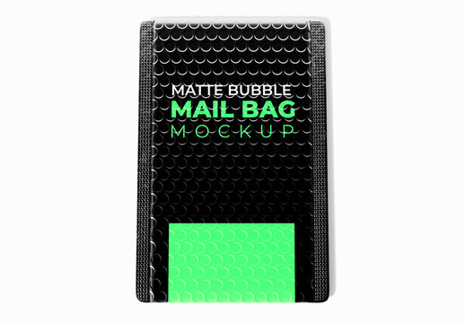 Vertical Isolated Mate Color Packing Bag