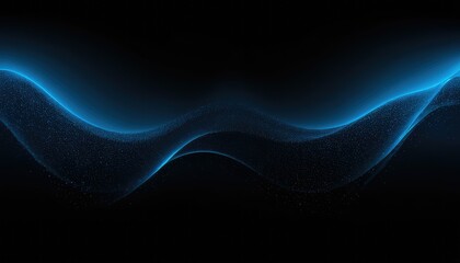 Fluid Abstract Design on Blue gradient background
6