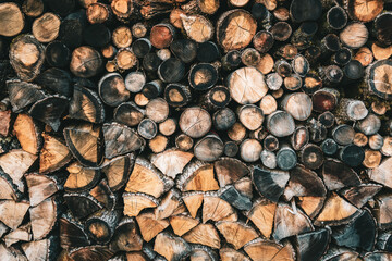stack of firewood
