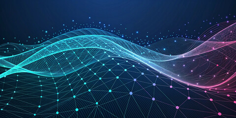 A Contemporary 3D Mesh Pattern Design Featuring Abstract Elements for a Modern Aesthetic - Final Version