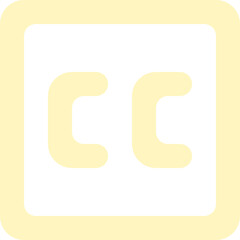 Cc icon logo design