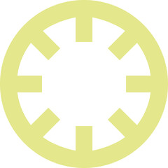 Center icon logo design