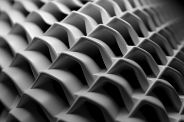 Futuristic gray scale monochrome concrete color abstract geometric pattern background wallpaper decoration texture