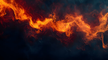 A textured background showcasing a blaze of fire and flames.