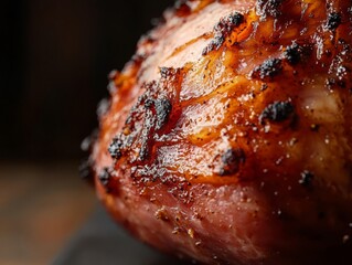 Charred Smoked Ham Ready to Eat from Farmhouse Kitchen