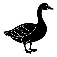 Goose Silhouette vector illustration