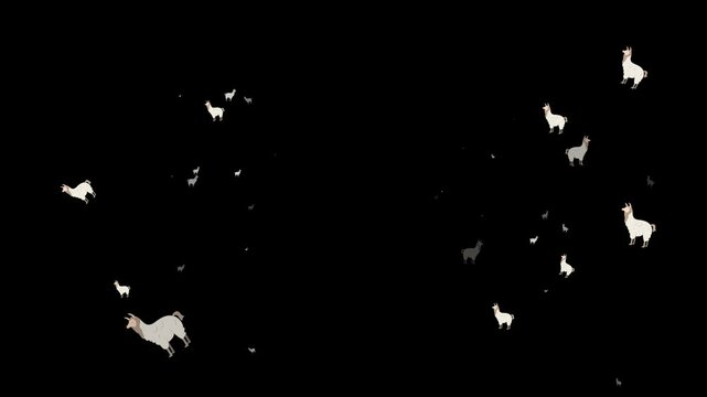 llama, emoji, animated, animal, cute, nature, farm, character, icon, symbol, mammal, fluffy, llama face, wild, movement, motion, festive, funny, farm animal, animated llama, dance, joyful, playful, ll