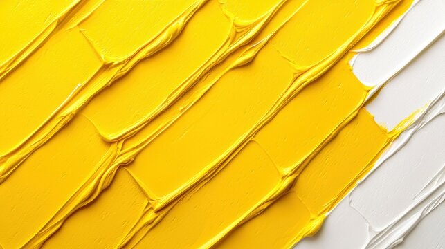 Soft Yellow and White Diagonal Lines Pattern