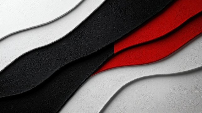 Abstract Wavy Background with Bold Colors and Texture