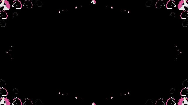 unicorn, emoji, animated, magical, creature, fantasy, rainbow, horn, mystical, animal, cute, fantasy creature, mythical, sparkle, animation, icon, symbol, motion, movement, colorful, fairy tale, fanta