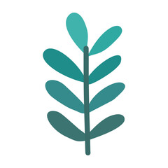 Abstract cute leaves colored. In pastel colors,