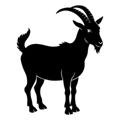 Goat Silhouette vector illustration