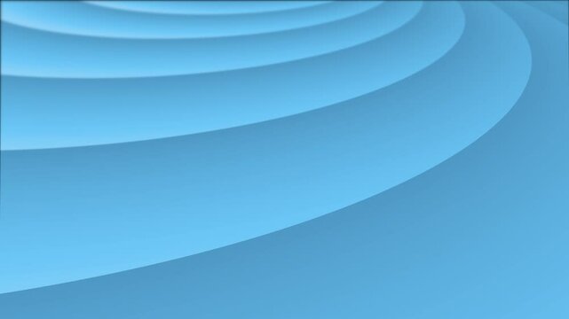 Minimalist Design with Smooth Looping Wave Animation