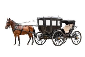 Horse-drawn carriage Png Image