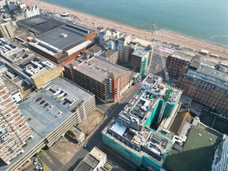 Beautiful and Attractive British Tourist Attraction and Downtown and Central Brighton seaside...