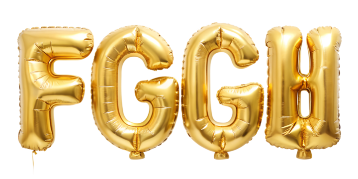 gold chain isolated on white background