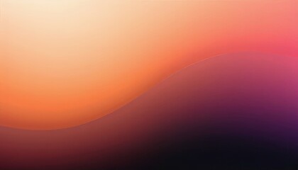 Soft Gradient Abstract Background with Warm Colors and Gentle Curves