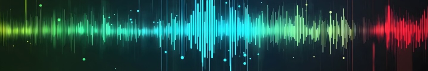 Digital technology background. Dynamic wave of glowing points. Futuristic background for presentation design. 3d
