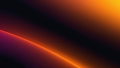Abstract Gradient Background in Warm Shades of Orange, Yellow, and Purple with Dark Undertone
