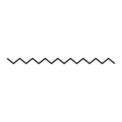 Zigzag black line. Border line. Zigzag lines. Vector