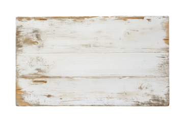 Rustic white wooden plank background, vintage distressed wood panel texture, weathered surface for creative projects or graphic designs isolated on transparent background