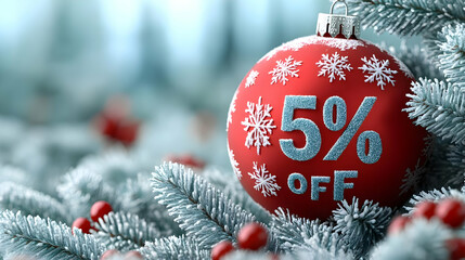 Christmas Sale: 5% Off Holiday Decor, Ornaments, Gifts, and More Festive Savings!