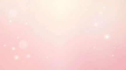 Soft Pink Dream: A Gentle Background of Pastel Hues and Sparkling Lights