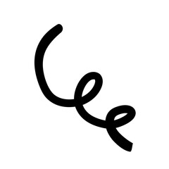 Line shape marker underline, arrow