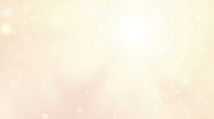 Naklejka premium Pastel Dream: A Soft, Dreamy Background with Delicate Stars