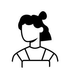 a girl line avatar