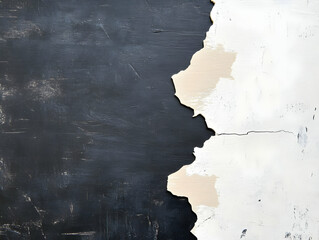 Abstract Black and White Texture Background