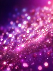 Magical Purple and Pink Light Sparkle Background