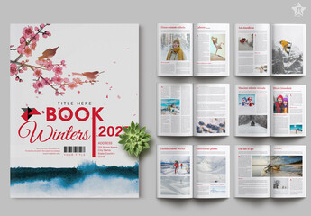 Winter Book Template
