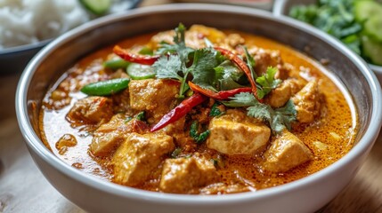 Chicken Curry in a Bowl - A Flavorful Culinary Delight