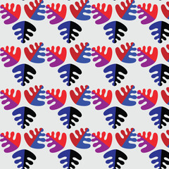 seamless pattern with flowers