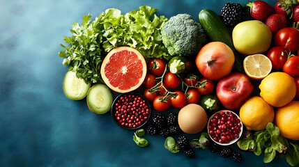 Healthy Foods Enhance Wellness with Fruits, Vegetables, and Berries Naturally