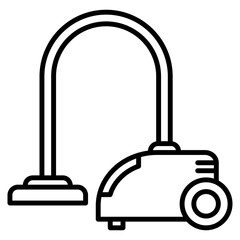 vacuum cleaner single icon