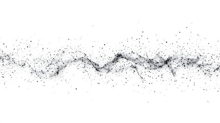 
Sound wave pattern (easily editable file) On a white background.